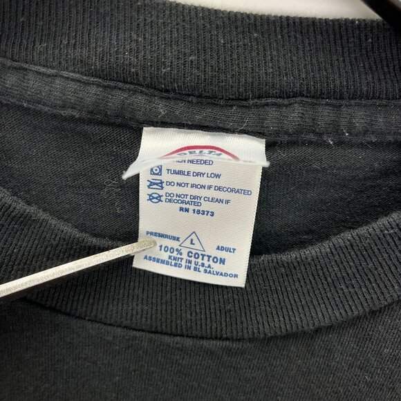 SeaWorld Whale Tail Y2K Black T-Shirt Medium Tee - Picture 6 of 14